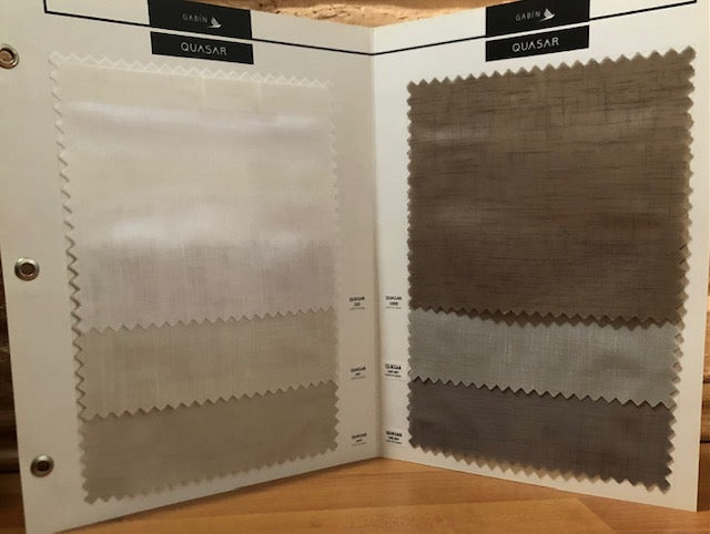 Cortinas traslucidas modelo Quasar