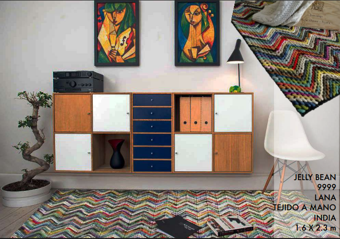 Tapete Lana modelo Jelly Bean