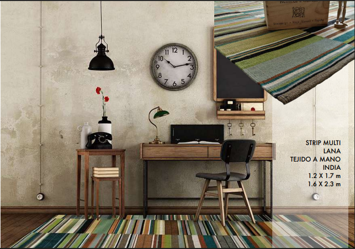 Tapete Lana modelo Strip Multi