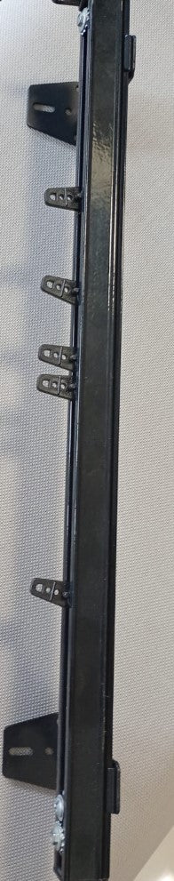 Cortinero Recto de Acero modelo  Flex