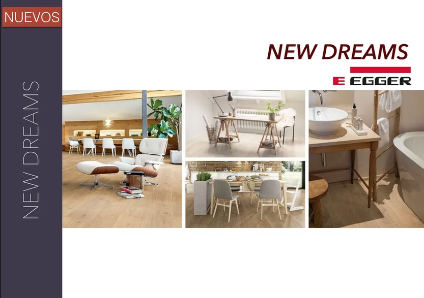 Pisos laminados modelo New Dreams Egger